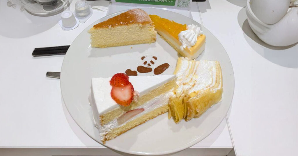 スイパラのケーキ